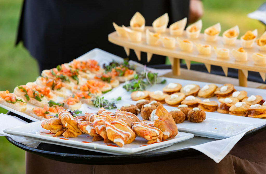 Delicious Wedding Passed Hors D'oeuvres