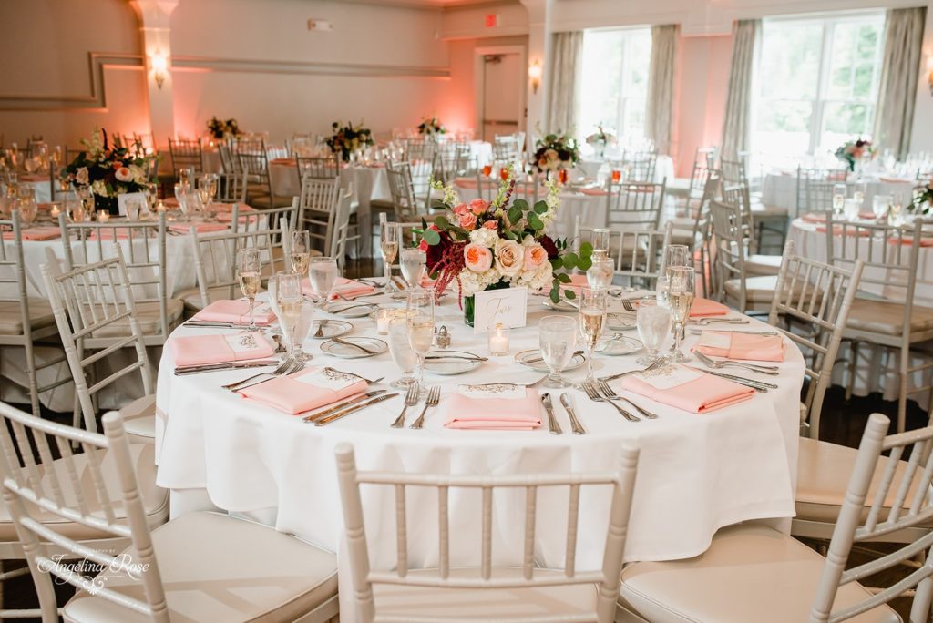 Saphire Estate | Blush Pink Wedding Reception Table
