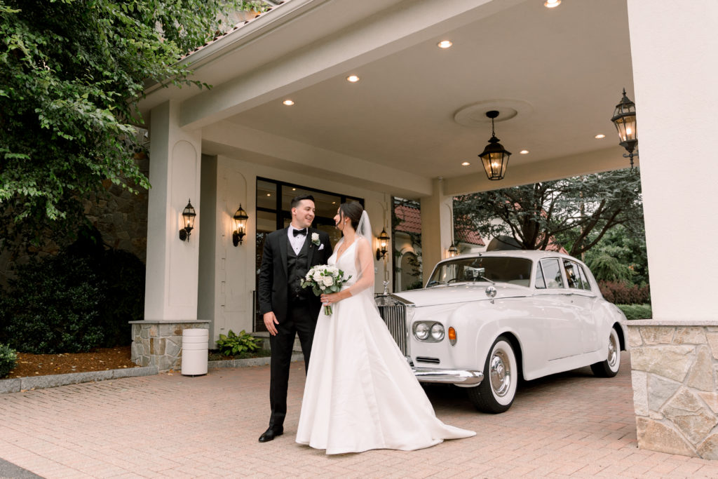 Avenir | Avenir Wedding Couple with Rolls Royce | Roberta Mauro Photography