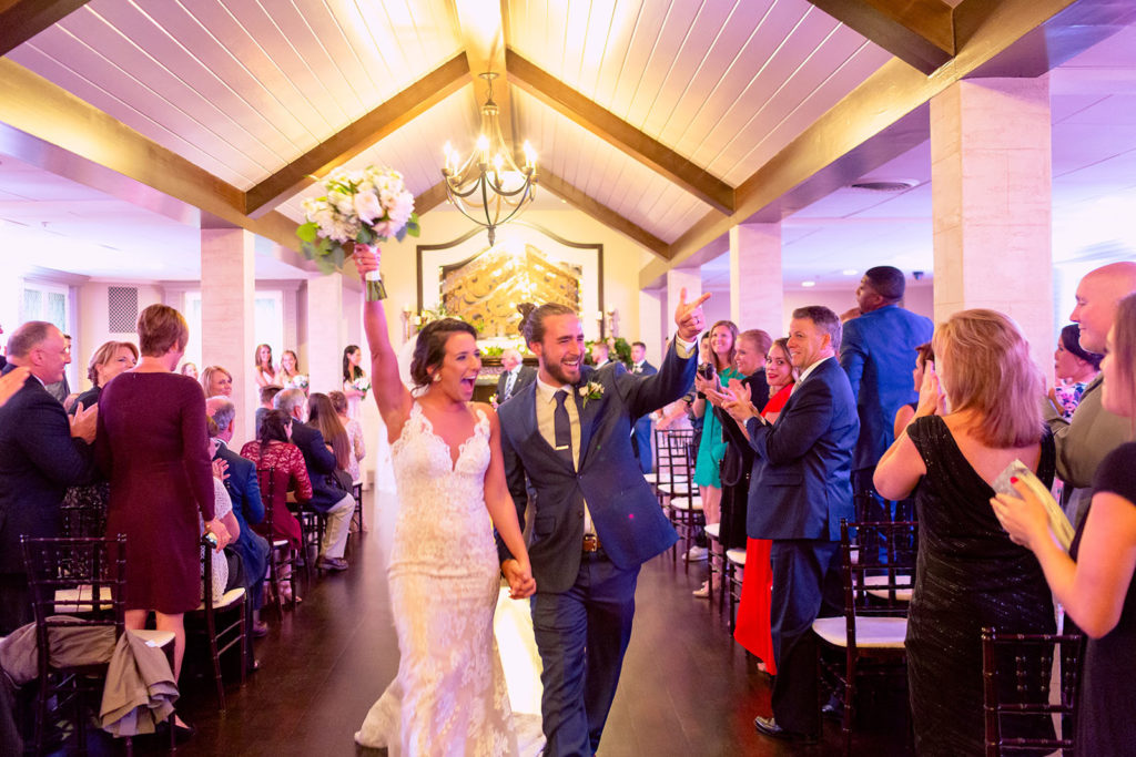 The Villa – Madera Ballroom | Indoor Wedding Ceremony | Once Like a Spark Photography