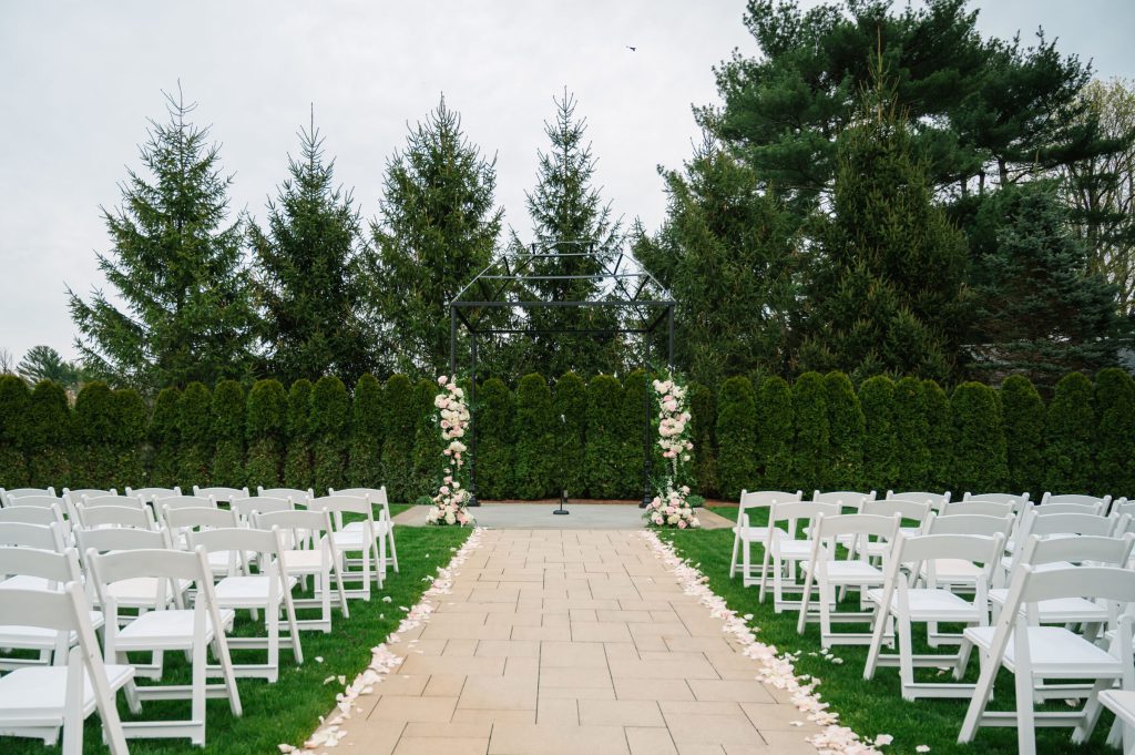 The Villa – Madera Ballroom | Outdoor Ceremony | MatchMade Studios