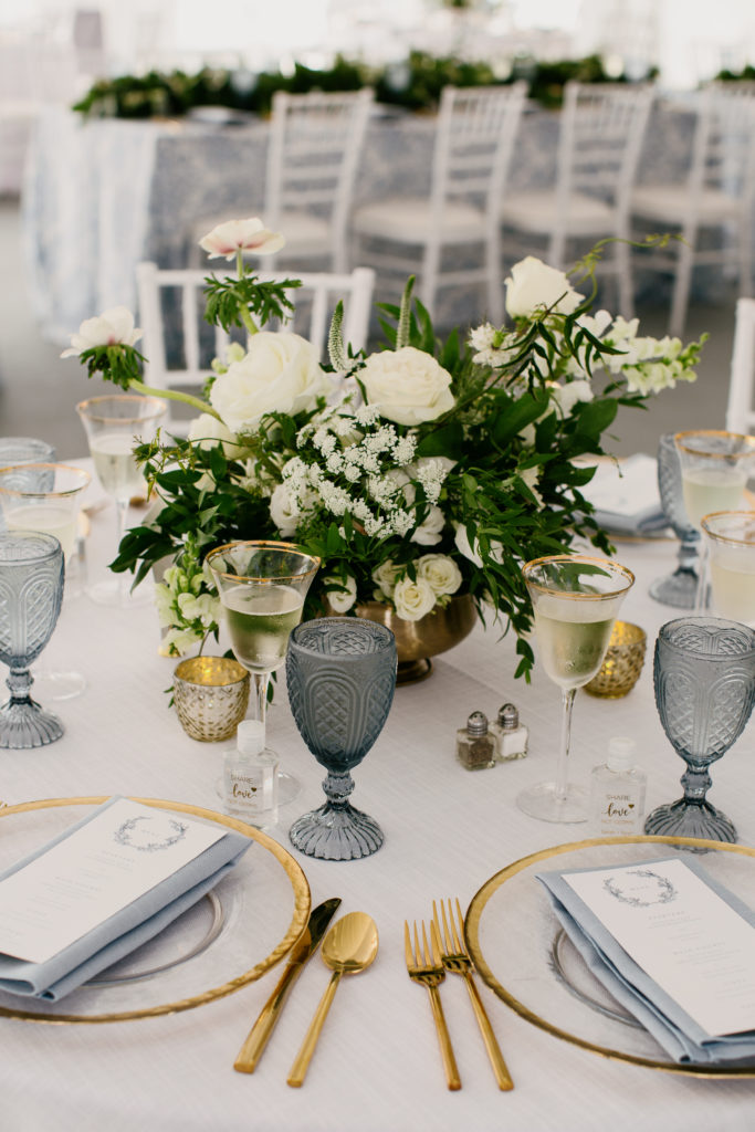 The Villa – The Tent | Floral Wedding Centerpiece | Chrissy Kites Photography