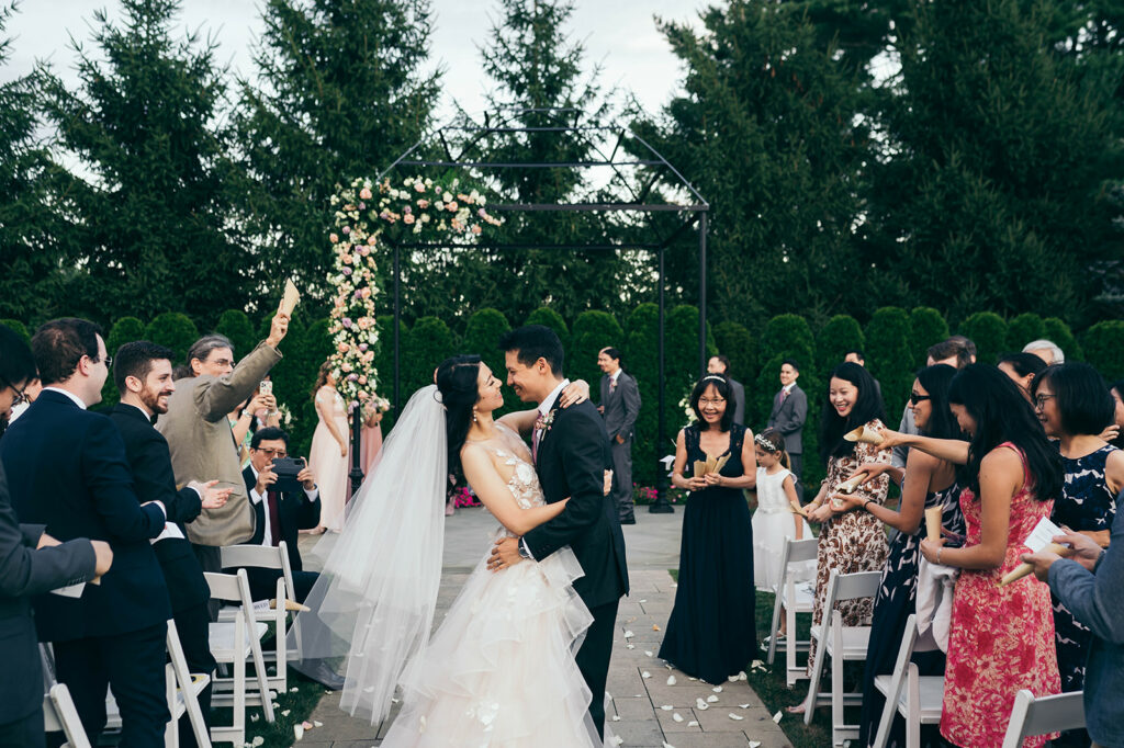 The Villa – Madera Ballroom | Outdoor Wedding Ceremony | The Talented Photography