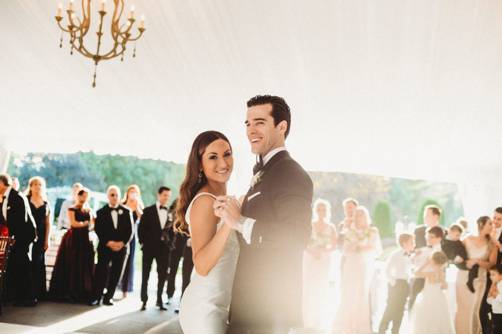 The Villa – The Tent | First Dance | Janelle Carmela Photography