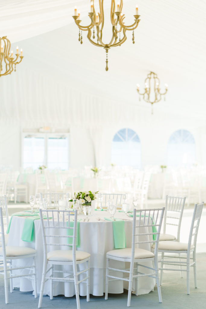The Villa – The Tent | Mint Green Tent Reception | Sam and Mike Photography