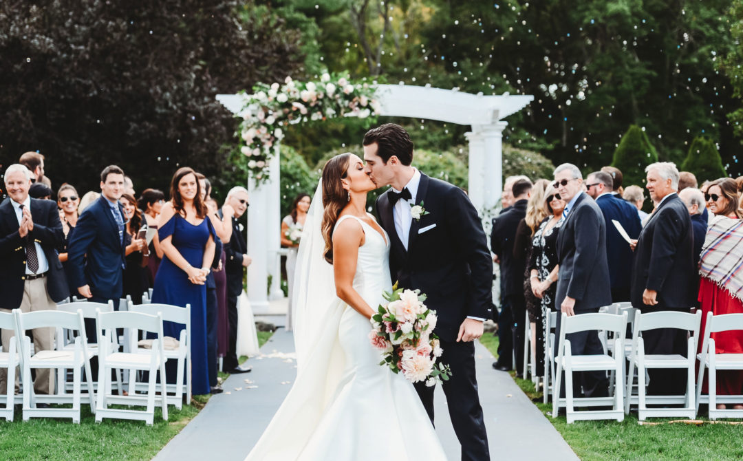 The Villa East Bridgewater Wedding ceremony