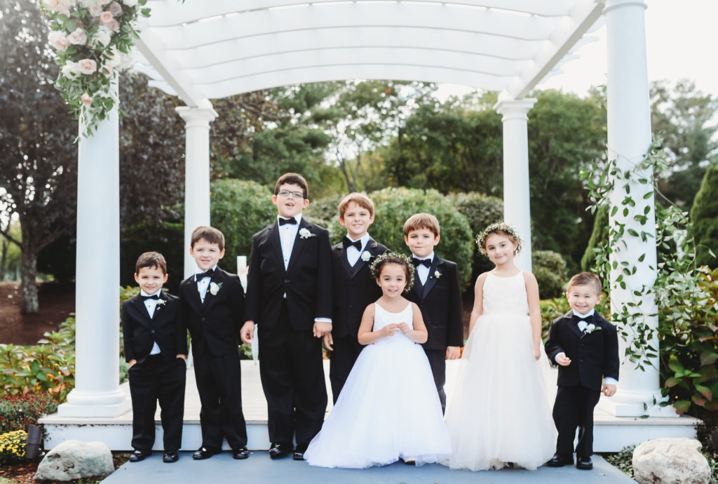 Flower girls and ring bearers