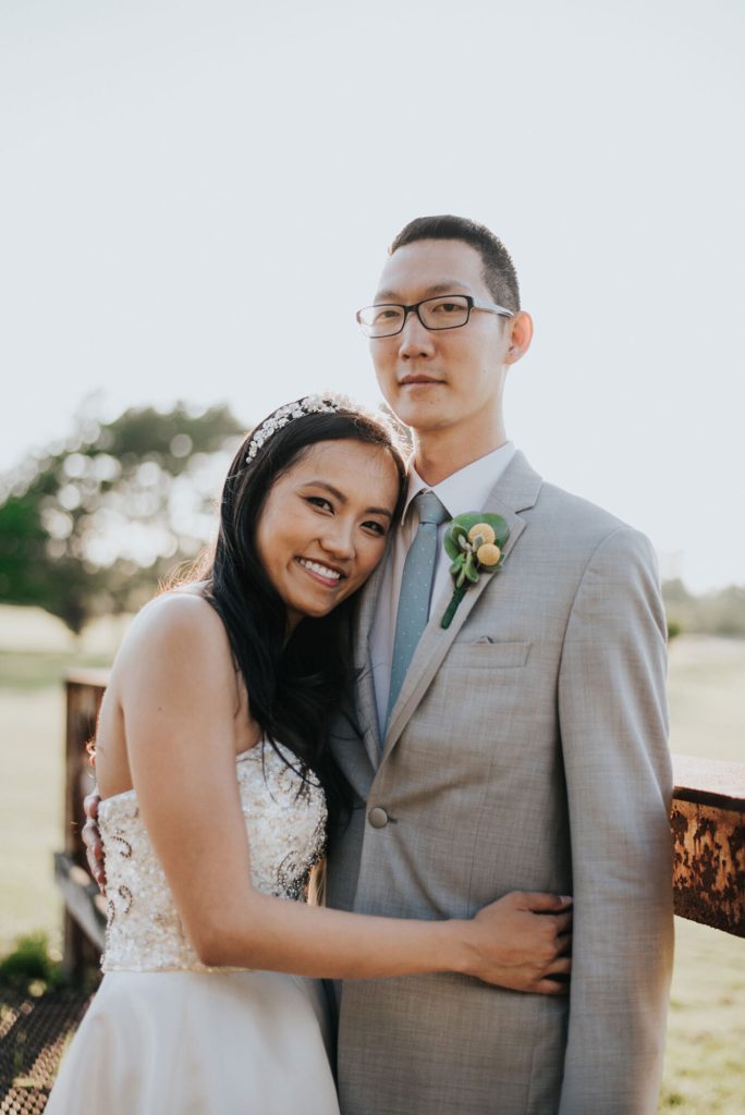 the-villa-grand-ballroom-july-wedding-cherry-and-dan-bridge-portrait