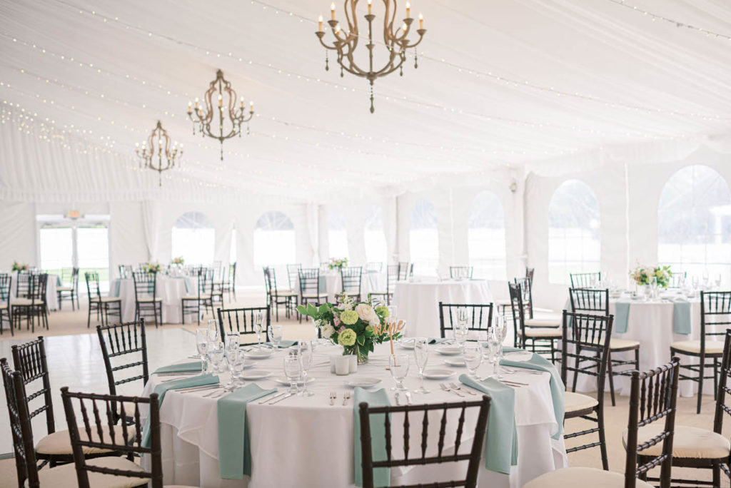outdoor tented wedding in Boston MA