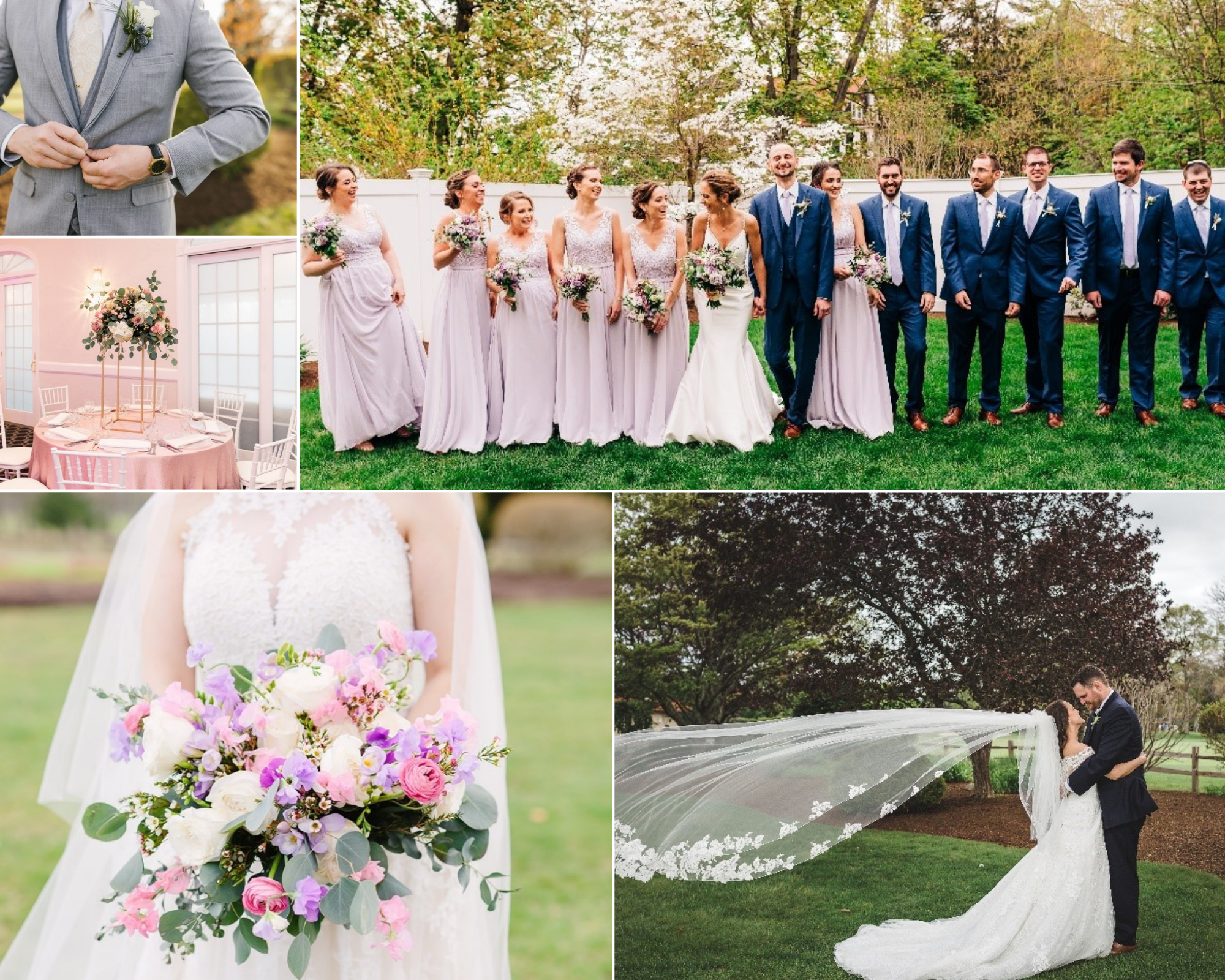 Spring weddings - a favorite time of year for for a wedding in Massachusetts
