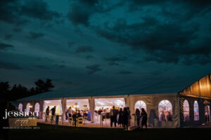 Summer night at The Tent at The Villa