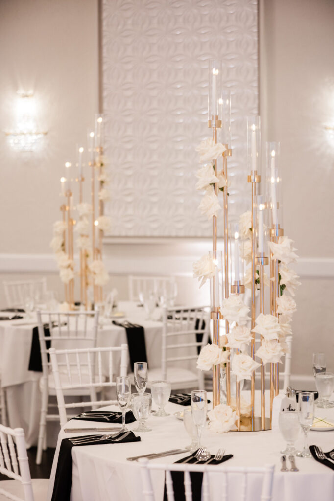 Avenir | Candle Centerpiece | Anthony Niccoli Photography