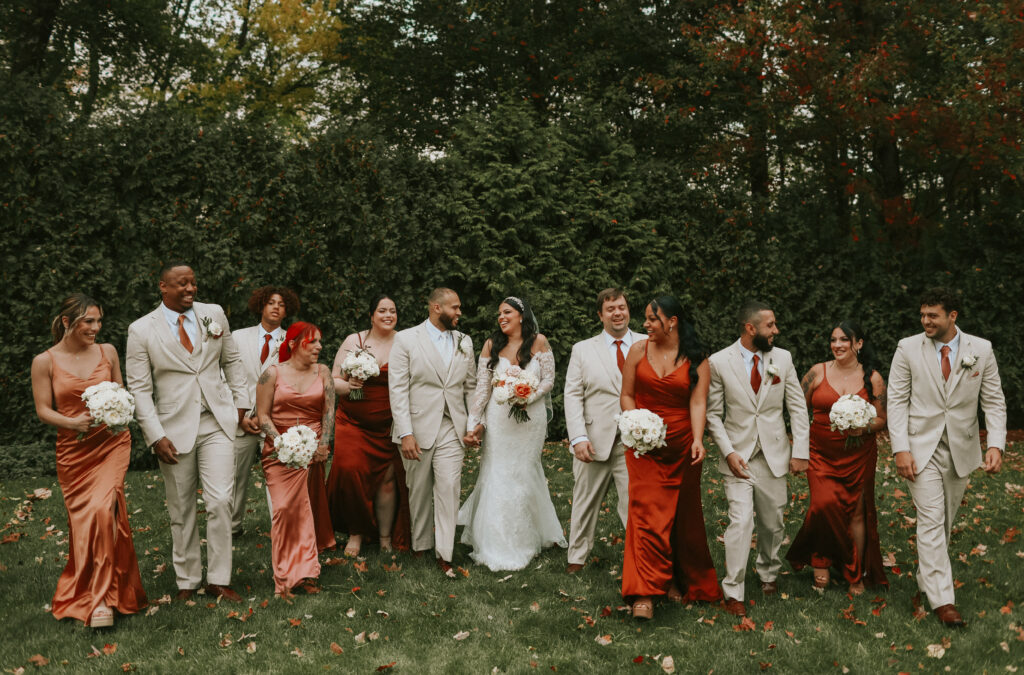 Avenir | Fall Wedding Party Colors | Photography by Bri