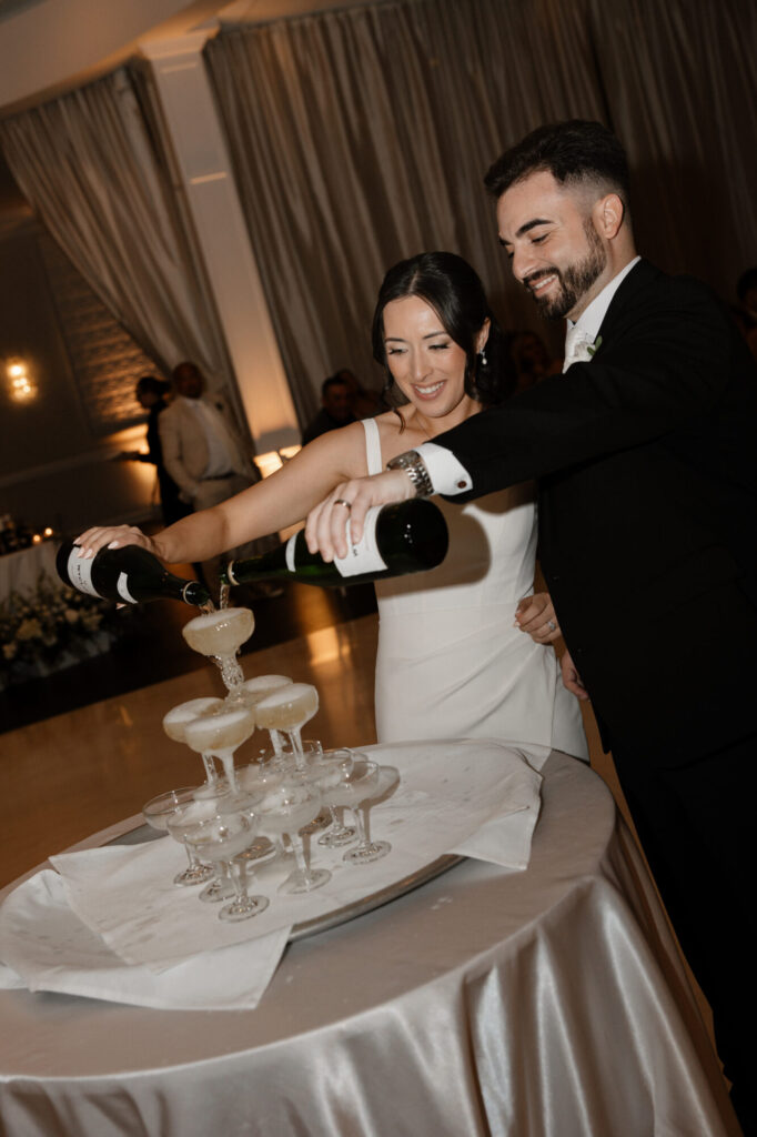 Avenir | Champagne Tower | Teriana Ariel Photography