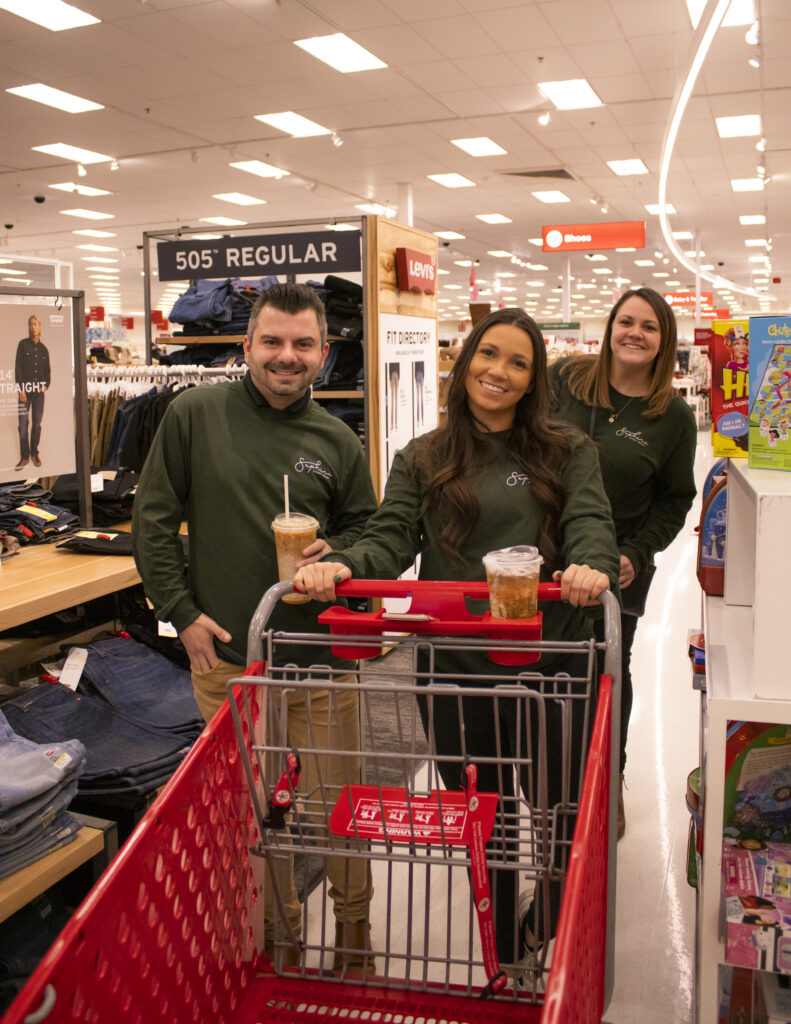 SEG Staff Shopping for Local South Shore Families