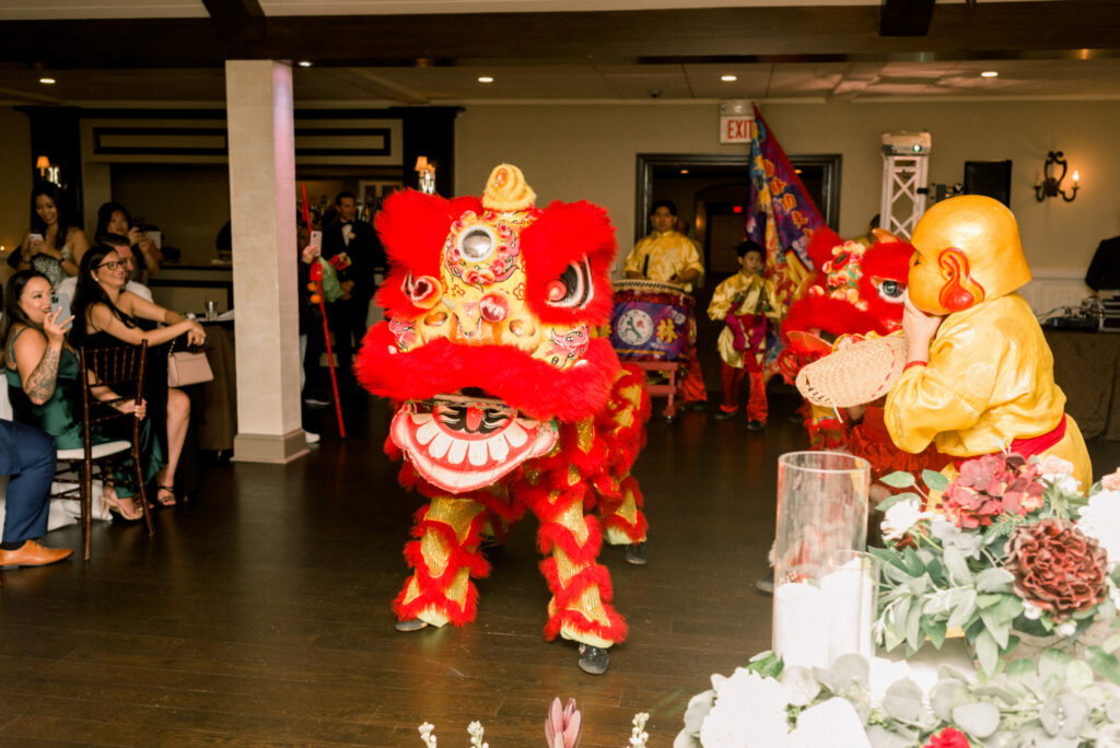 Chinese Dragon at Massachusetts Wedding