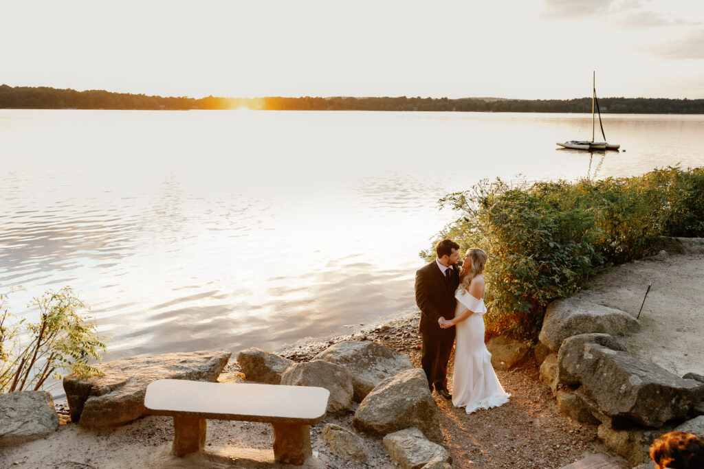 Saphire Estate | Sunset on Lake Massapoag | Dan Aguirre Photography
