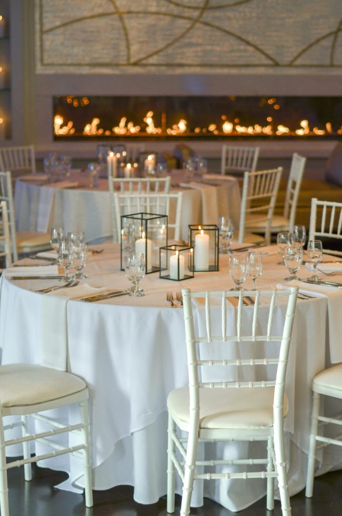 The Villa – Grand Ballroom | Candle Centerpiece