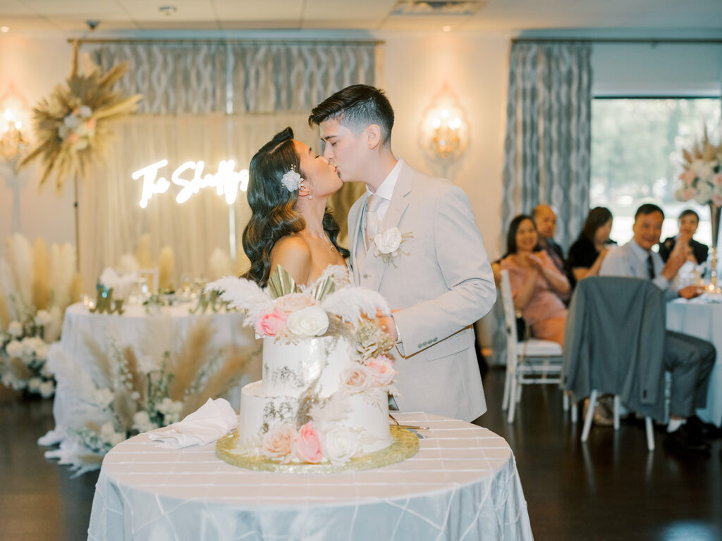 The Villa – Grand Ballroom | Cake Cutting | Alyssa Marie Photography