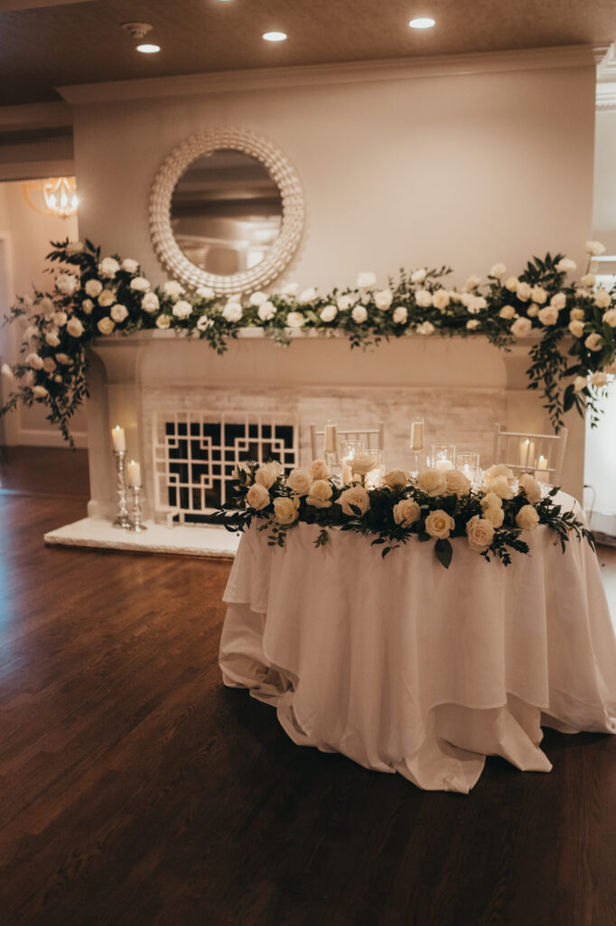 Saphire Estate | Sweetheart Table | Melissa Ortendahl Photography