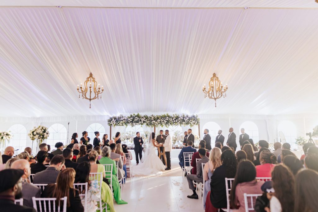 Indoor Tent Ceremony | Montenegro Photography