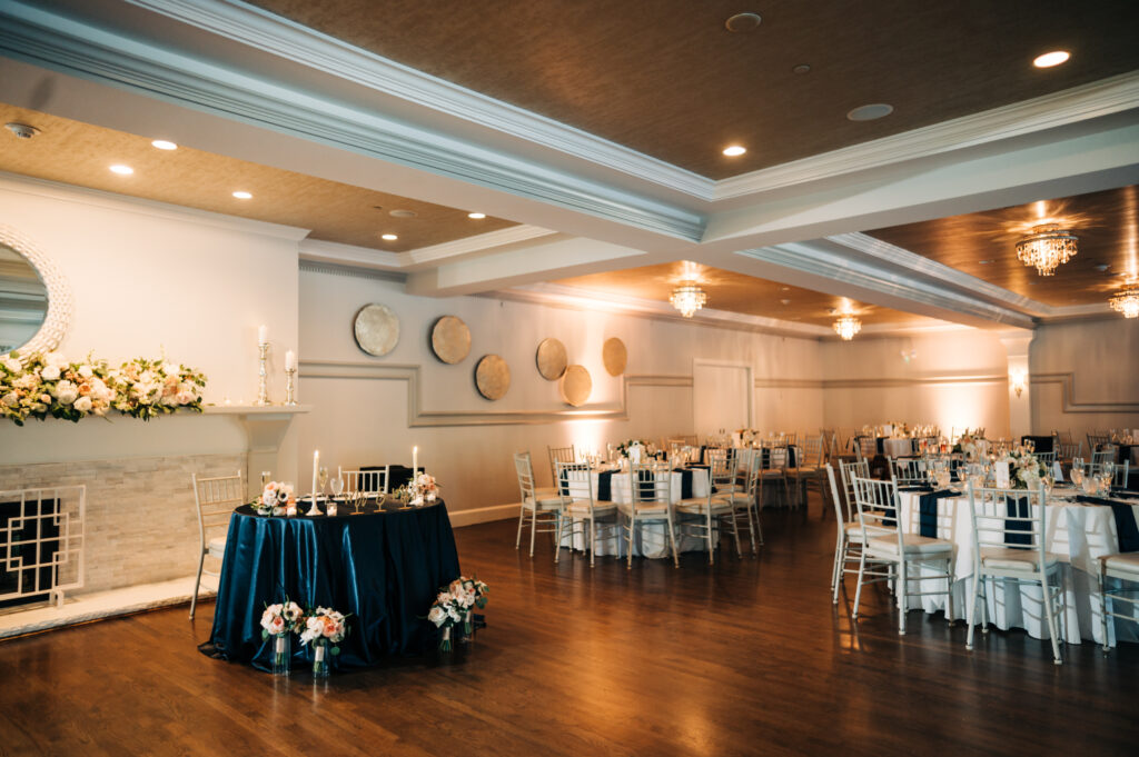 Saphire Estate Ballroom Wedding Reception Decor