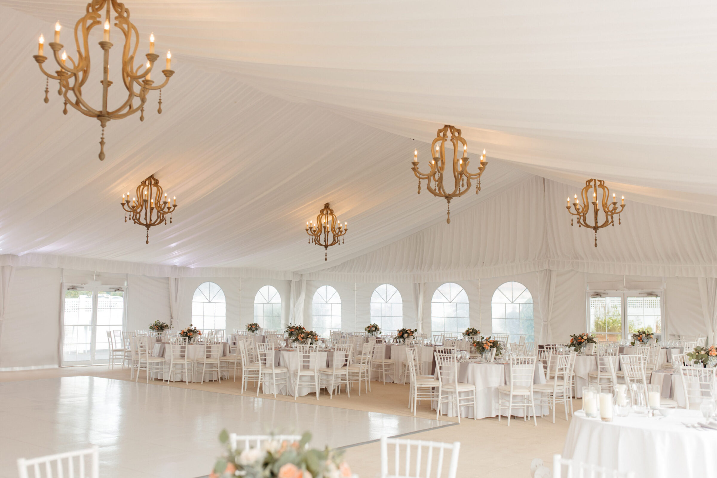 the villa tent full service wedding venue