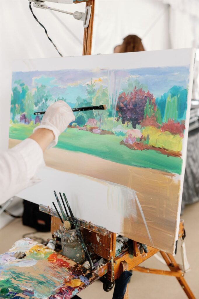 Live Painter | Emily Rose Photography