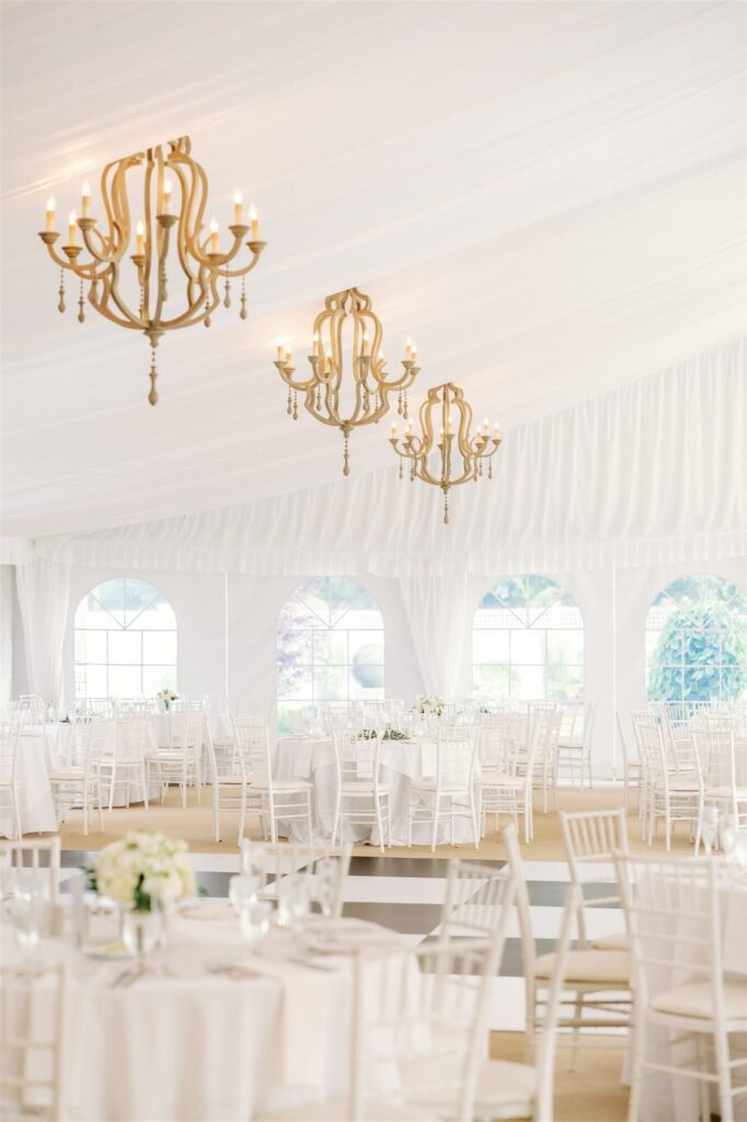 Tent Wedding Reception | Emily Rose Photography